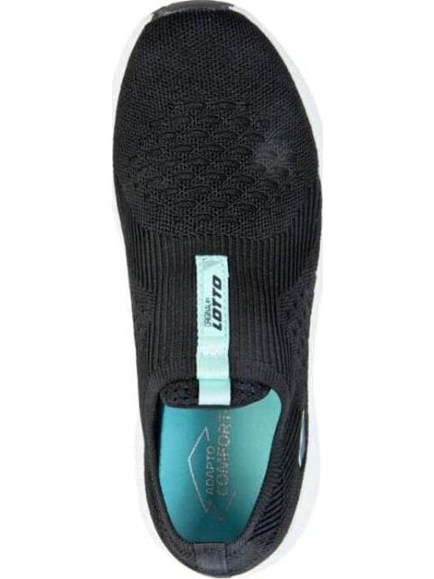 TENIS CASUAL EDDIE W NEGRO LOTTO
