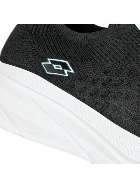 TENIS CASUAL EDDIE W NEGRO LOTTO