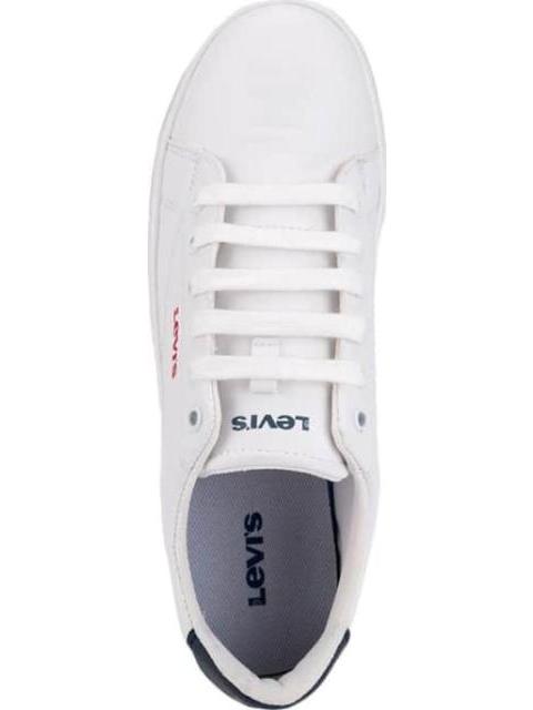 TENIS CASUAL ESCOLAR BLANCO LEVIS