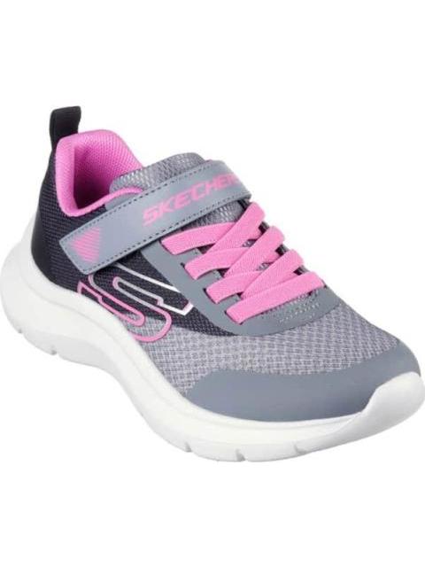 TENIS CASUAL GIRLS SPORT G NEGRO SKECHERS1