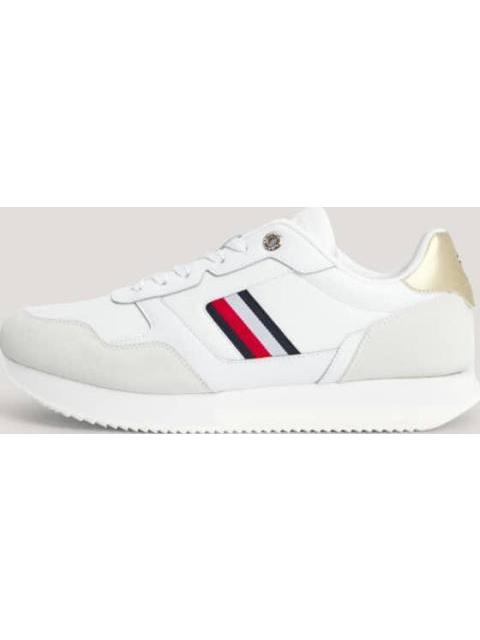 TENIS CASUAL GLOBAL STRIPES RUNNER BLANCO TOMMY HILFIGER