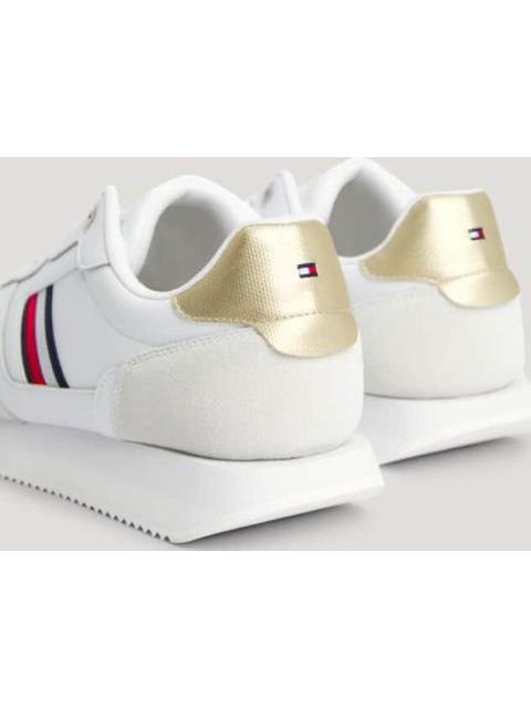 TENIS CASUAL GLOBAL STRIPES RUNNER BLANCO TOMMY HILFIGER