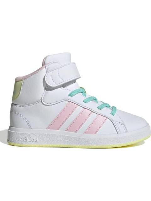 TENIS CASUAL GRAND COURT MID K BLANCO ADIDAS