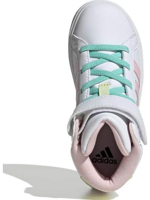 TENIS CASUAL GRAND COURT MID K BLANCO ADIDAS