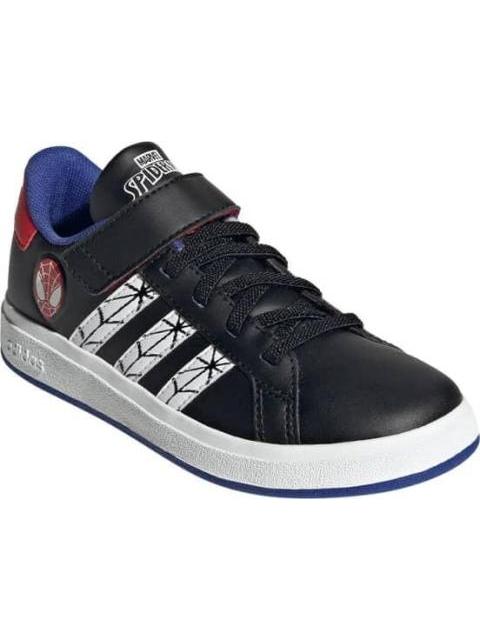 TENIS CASUAL GRAND COURT SPIDER-M BLANCO/NEGRO ADIDAS