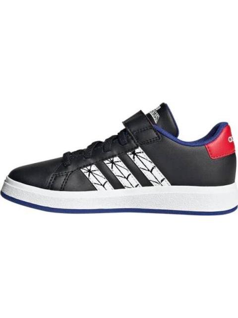 TENIS CASUAL GRAND COURT SPIDER-M BLANCO/NEGRO ADIDAS
