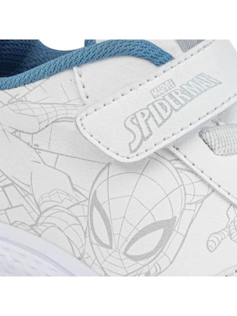 TENIS CASUAL HOMBRE ARAÑA BLANCO SPIDERMAN