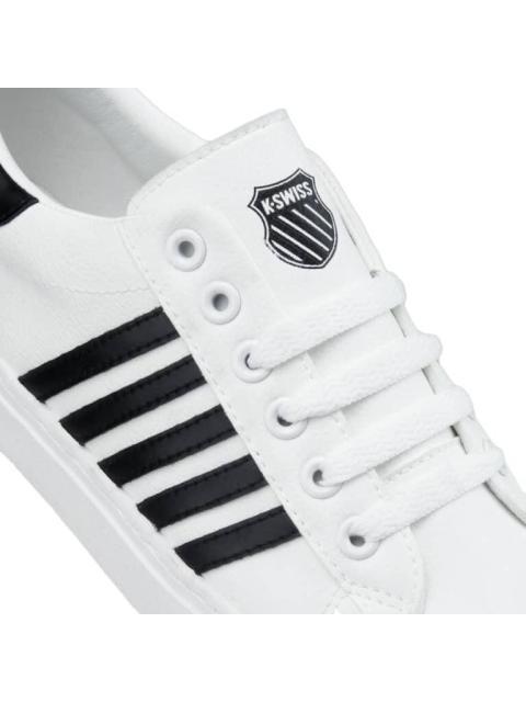 TENIS CASUAL JANNIS BLANCO/NEGRO K-SWISS