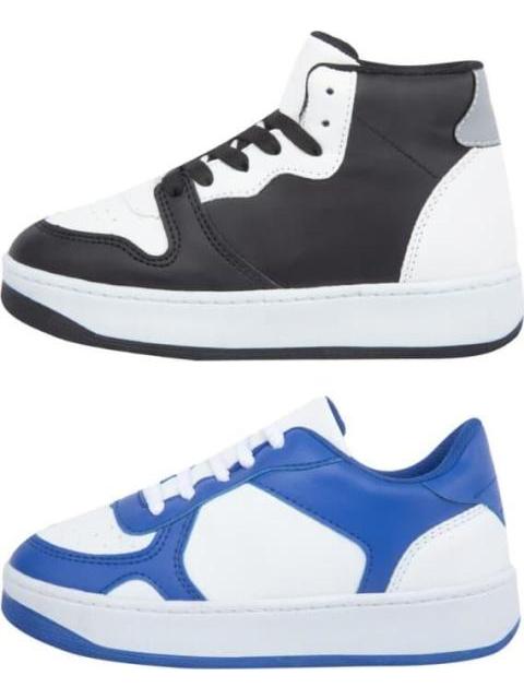 TENIS CASUAL KIT 2 PARES MULTICOLOR URBAN SHOES