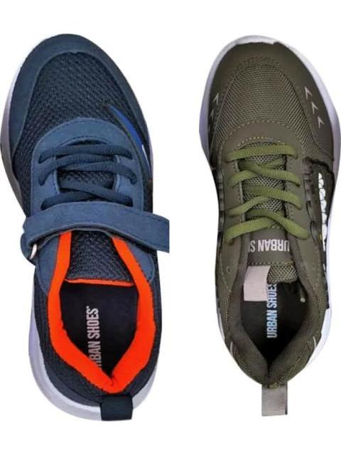 TENIS CASUAL KIT 2 PARES VERDE URBAN SHOES