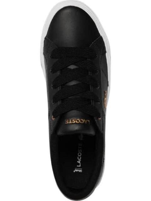 TENIS CASUAL L004 PLATFORM NEGRO LACOSTE