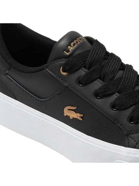 TENIS CASUAL L004 PLATFORM NEGRO LACOSTE