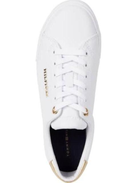 TENIS CASUAL LOGO METALIZADO BLANCO TOMMY HILFIGER
