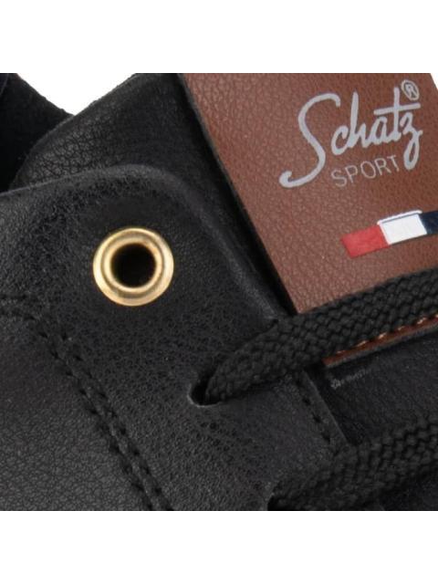 TENIS CASUAL NEGRO SCHATZ SPORT