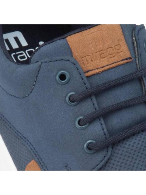 TENIS CASUAL NOBUCK AZUL MARINO MIRAGE