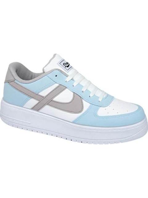 TENIS CASUAL PLATAFORMA AZUL PANAM