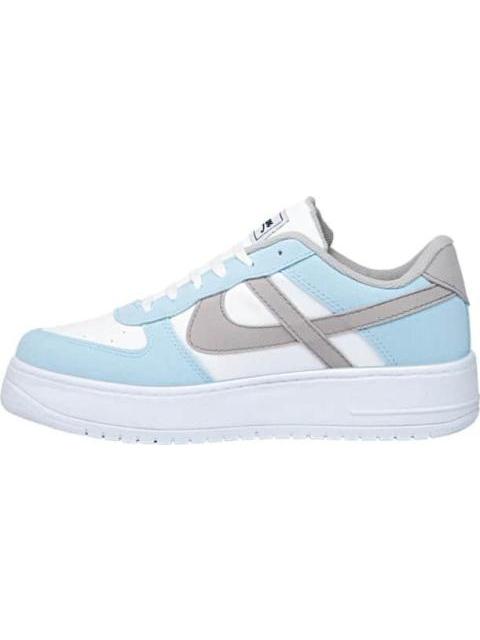 TENIS CASUAL PLATAFORMA AZUL PANAM