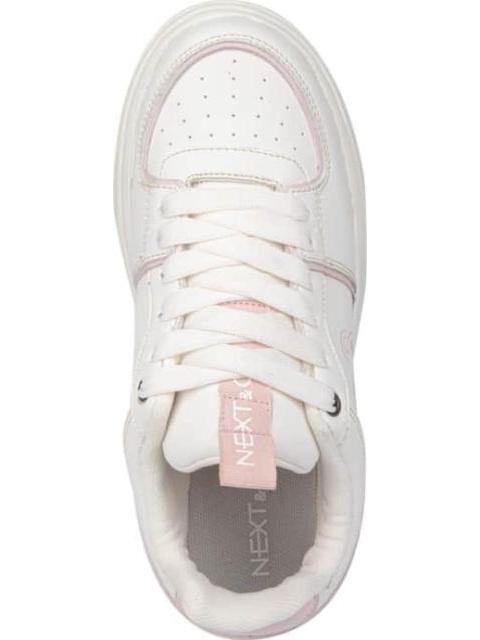 TENIS CASUAL PLATAFORMA BEIGE/HUESO NEXT CO