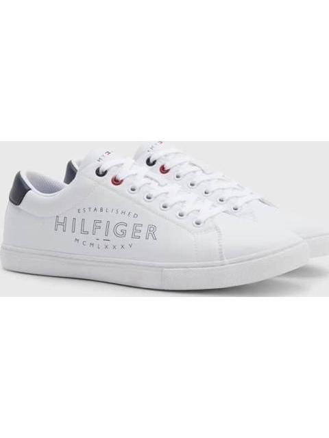 TENIS CASUAL CON LOGO ESTAMPADO BLANCO TOMMY HILFIGER