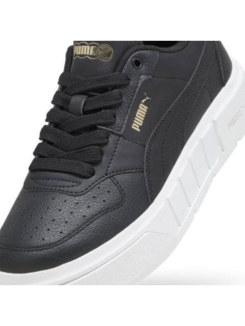 TENIS CASUAL PUMA CALI COURT LTH WNS BLANCO/NEGRO PUMA