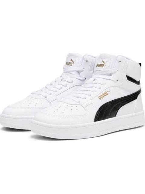 TENIS CASUAL PUMA CAVEN 2.0 MID JR BLANCO/NEGRO PUMA