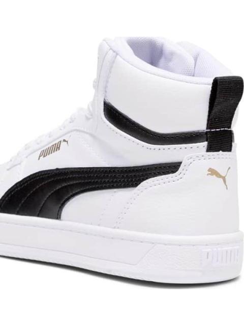 TENIS CASUAL PUMA CAVEN 2.0 MID JR BLANCO/NEGRO PUMA