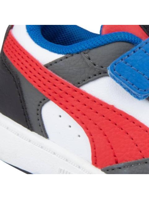 TENIS CASUAL PUMA REBOUND V6 LO BLANCO/NEGRO PUMA