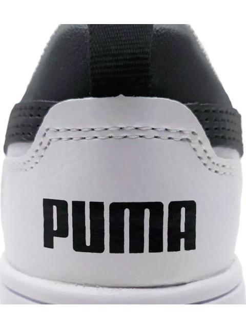 TENIS CASUAL PUMA REBOUND V6 PS BLANCO/NEGRO PUMA