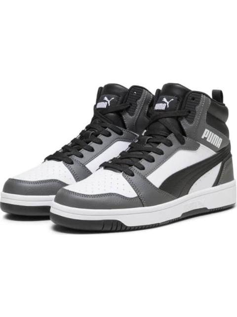 TENIS CASUAL REBOUND V6 BLANCO/NEGRO PUMA