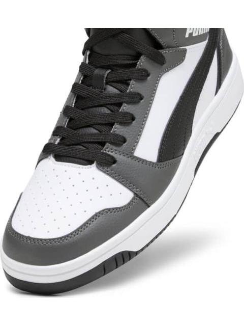 TENIS CASUAL REBOUND V6 BLANCO/NEGRO PUMA