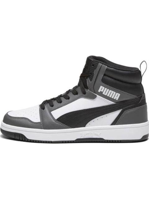 TENIS CASUAL REBOUND V6 BLANCO/NEGRO PUMA