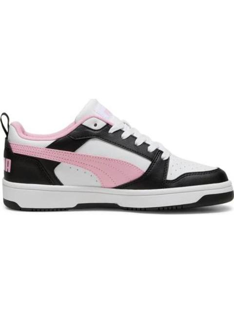 TENIS CASUAL REBOUND V6 LOW BLANCO/NEGRO PUMA