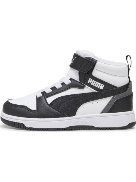 TENIS CASUAL REBOUND V6 MID AC PS BLANCO/NEGRO PUMA