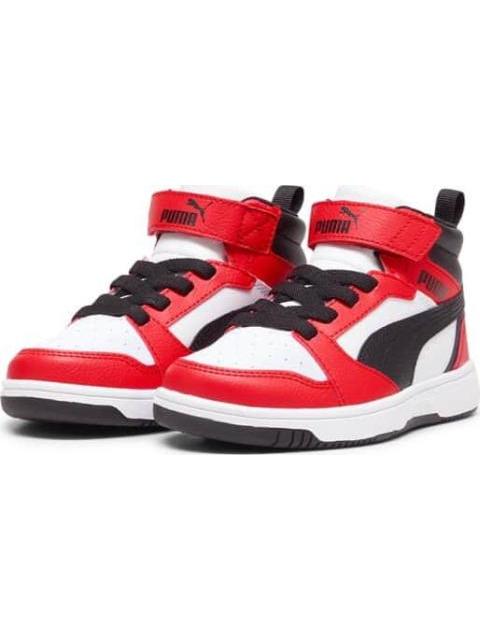 TENIS CASUAL REBOUND V6 MID AC+ PS BLANCO/NEGRO PUMA
