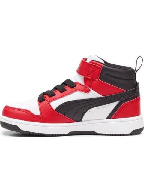 TENIS CASUAL REBOUND V6 MID AC+ PS BLANCO/NEGRO PUMA
