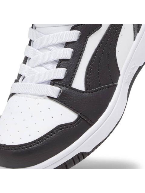 TENIS CASUAL REBOUND V6 MID AC PS BLANCO/NEGRO PUMA