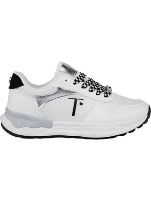 TENIS CASUAL RETRO BLANCO THALIA SODI