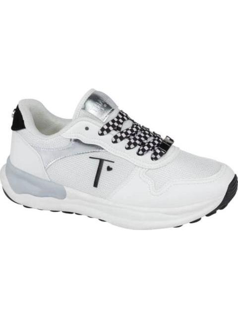 TENIS CASUAL RETRO BLANCO THALIA SODI