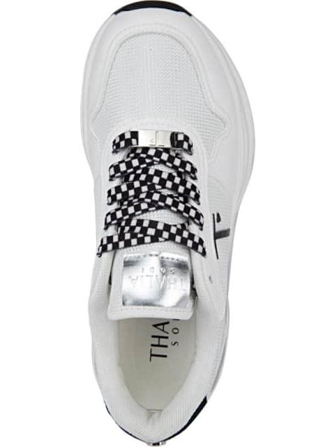 TENIS CASUAL RETRO BLANCO THALIA SODI