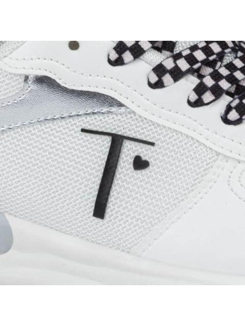 TENIS CASUAL RETRO BLANCO THALIA SODI
