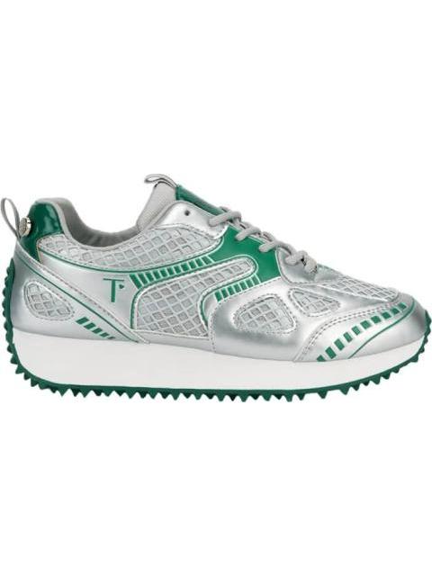 TENIS CASUAL RETRO PLATA THALIA SODI