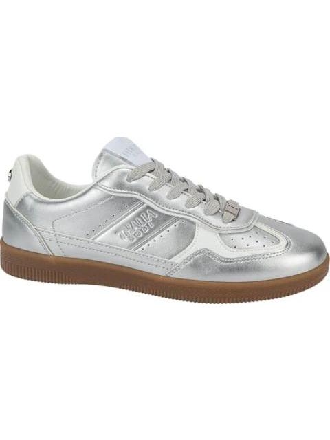 TENIS CASUAL RETRO PLATA THALIA SODI