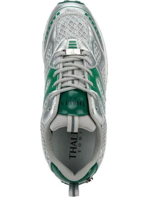 TENIS CASUAL RETRO PLATA THALIA SODI