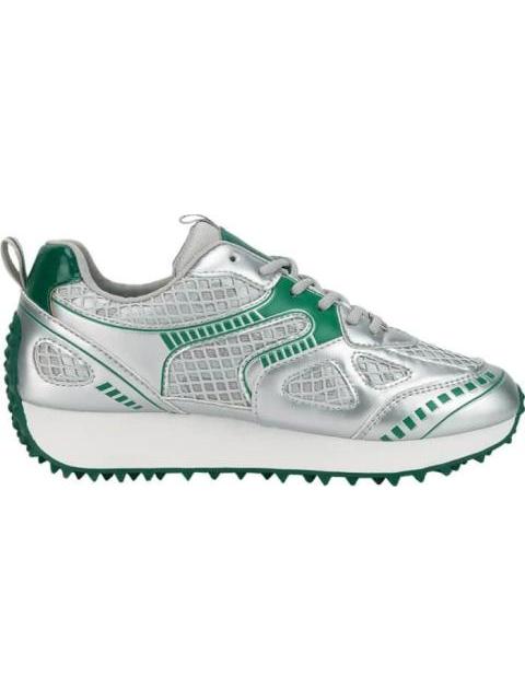 TENIS CASUAL RETRO PLATA THALIA SODI