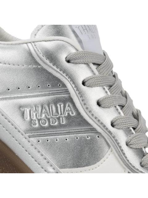 TENIS CASUAL RETRO PLATA THALIA SODI
