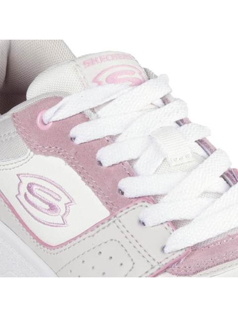 TENIS CASUAL STREET GIRLS BEIGE SKECHERS1