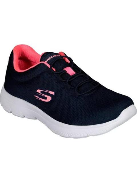 TENIS CASUAL SUMMITS AZUL MARINO SKECHERS1