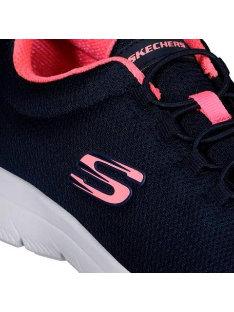 TENIS CASUAL SUMMITS AZUL MARINO SKECHERS1