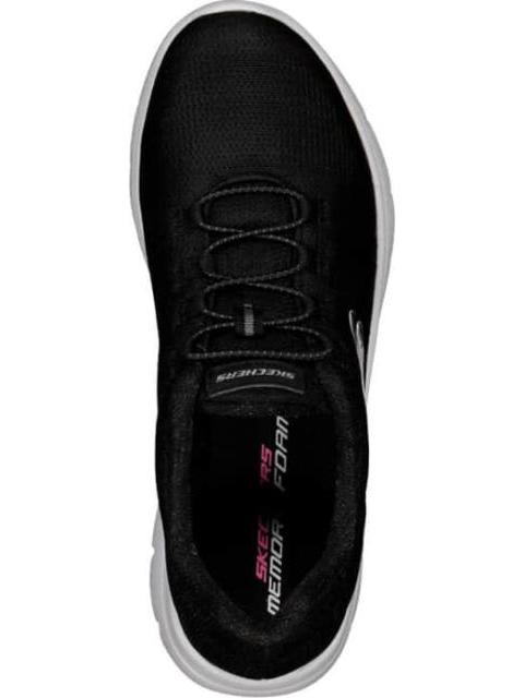TENIS CASUAL SUMMITS BLANCO/NEGRO SKECHERS1