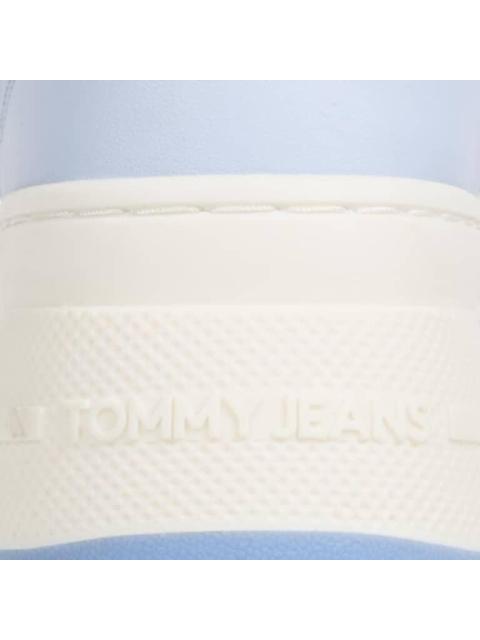 TENIS CASUAL TJW RETRO BASKET FLATFORM ESS BLANCO TOMMY HILFIGER